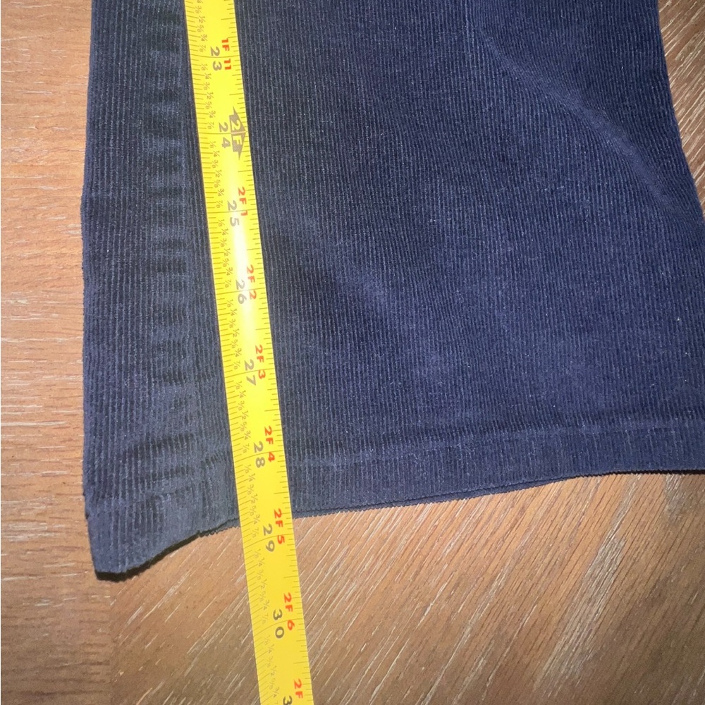 Bonobos Navy Corduroy Woman’s Pants Sz 30 - Picture 7 of 9